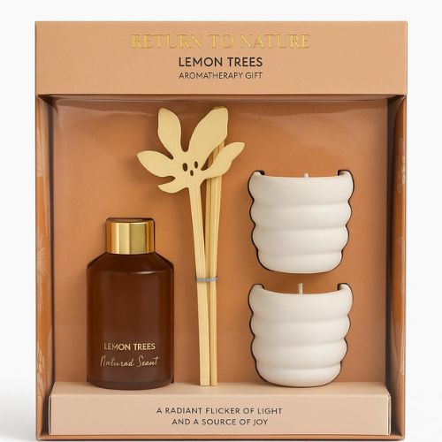 طقم عطر عطري بنفحات أشجار الليمون – Return to Nature