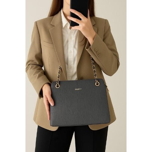 Crossbody or shoulder bag 22*11*26 honey color