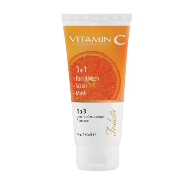 Fruitylabs 3-in-1 Vitamin C Facial Cleanser