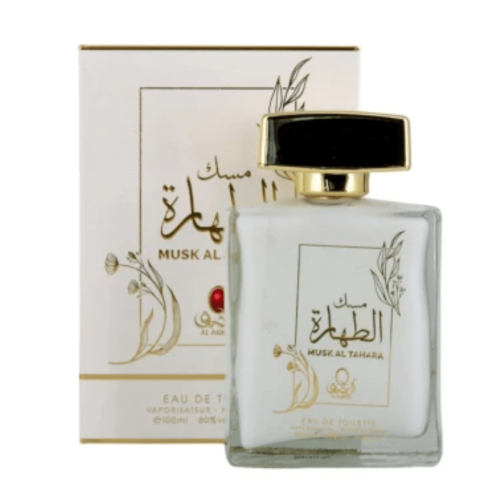 عطر سبراي مسك الطهارة من العقيق، بحجم 100 مل