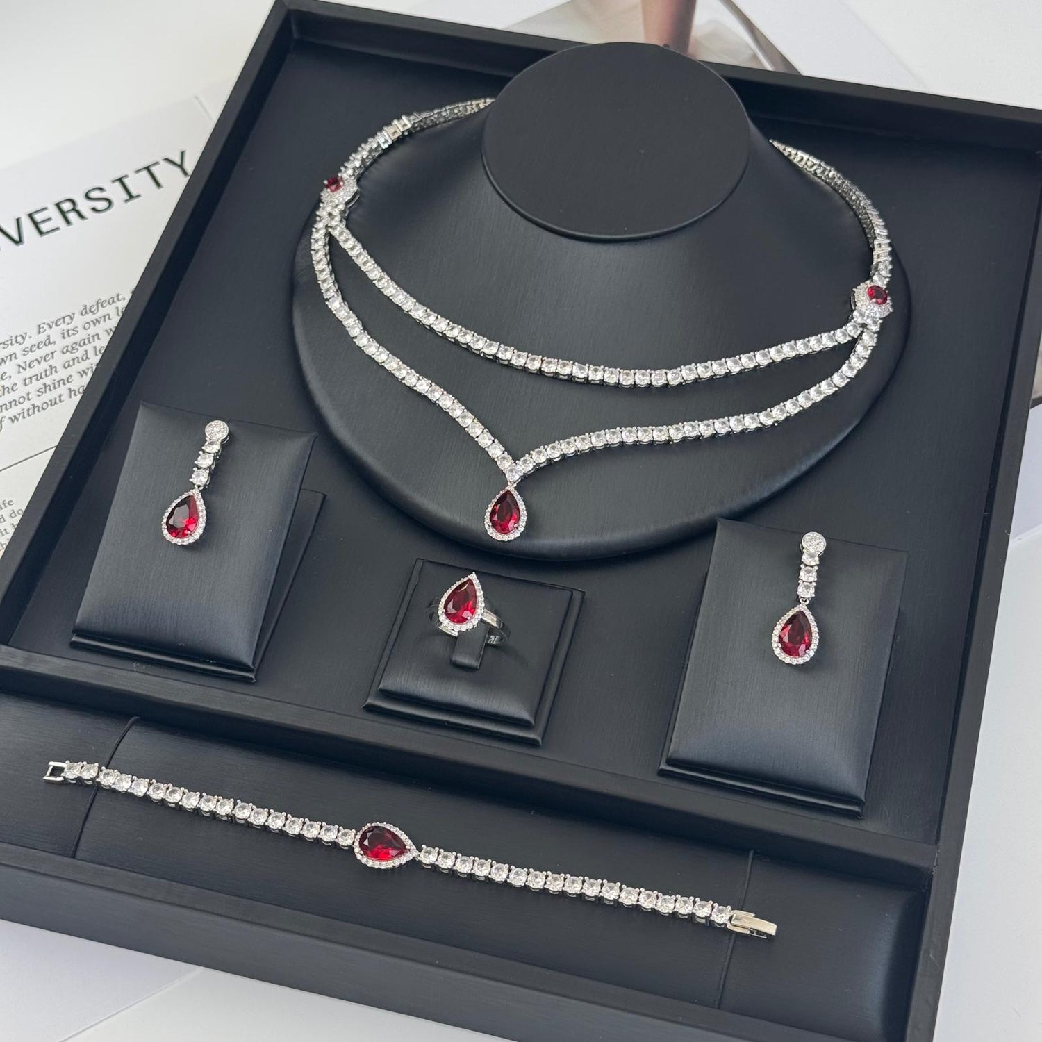 Embellished accessory set