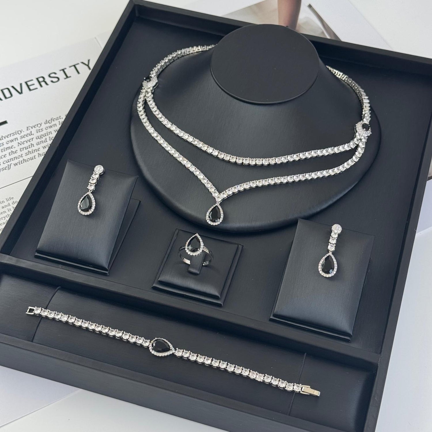 Embellished accessory set