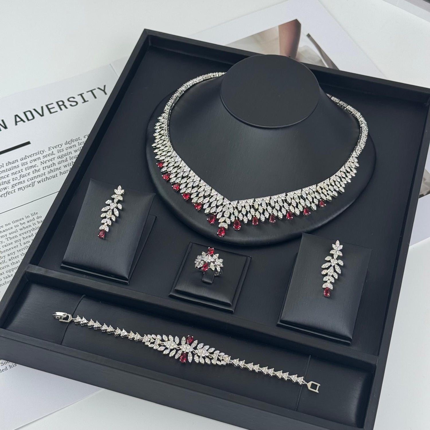 Embellished accessory set