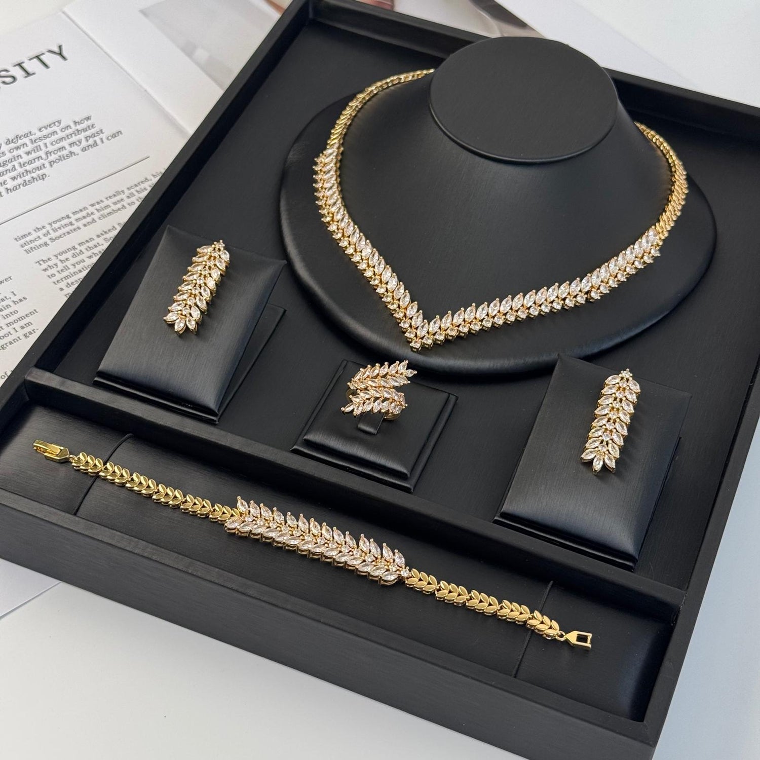 Embellished accessory set