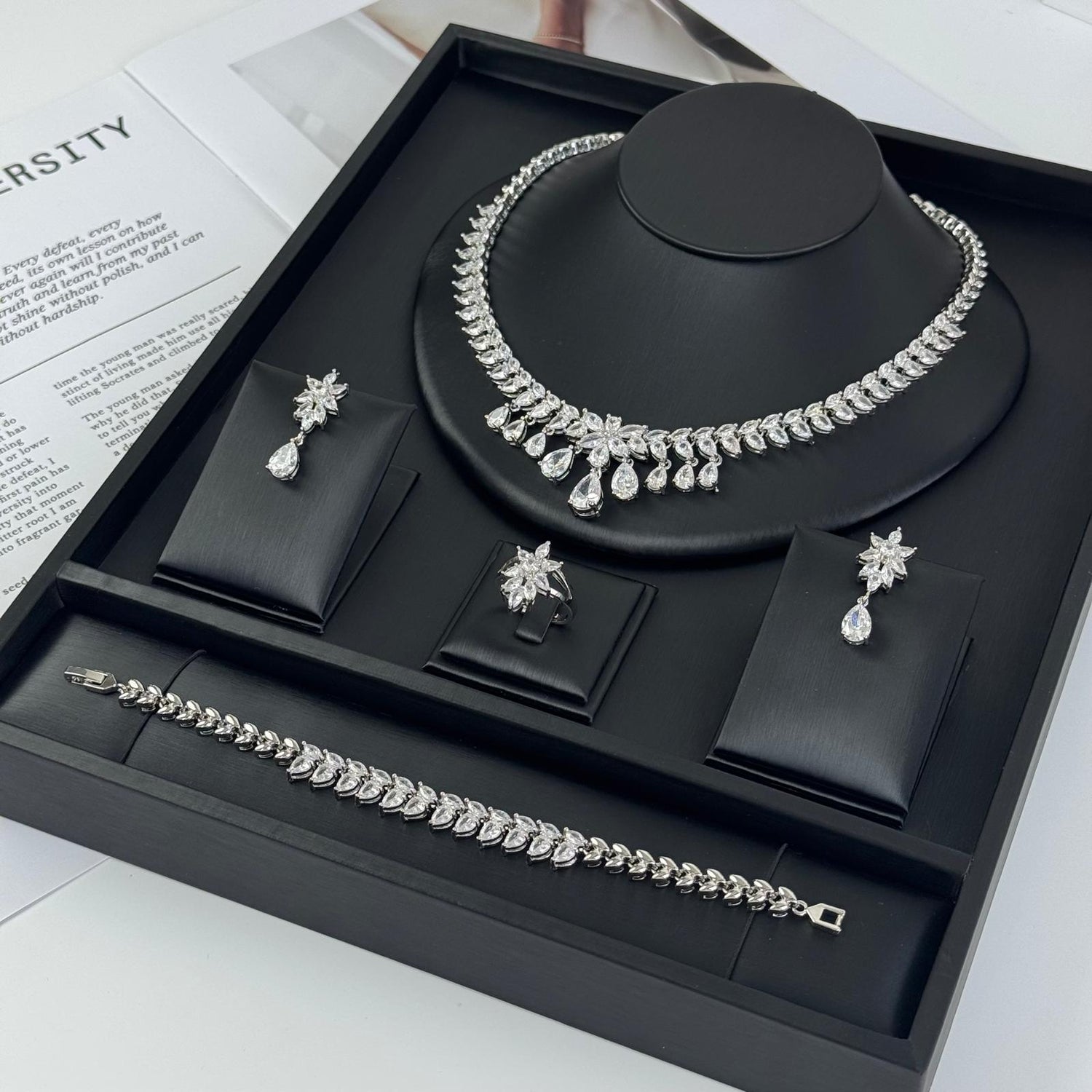 Embellished accessory set