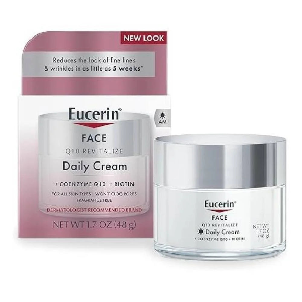 Eucerin Q10 Anti-Wrinkle Anti-Aging Face Cream - 48g