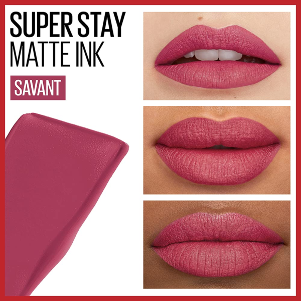 MAYBELLINE SUPER STAY MATTE INK LIPSTICK PINK 155