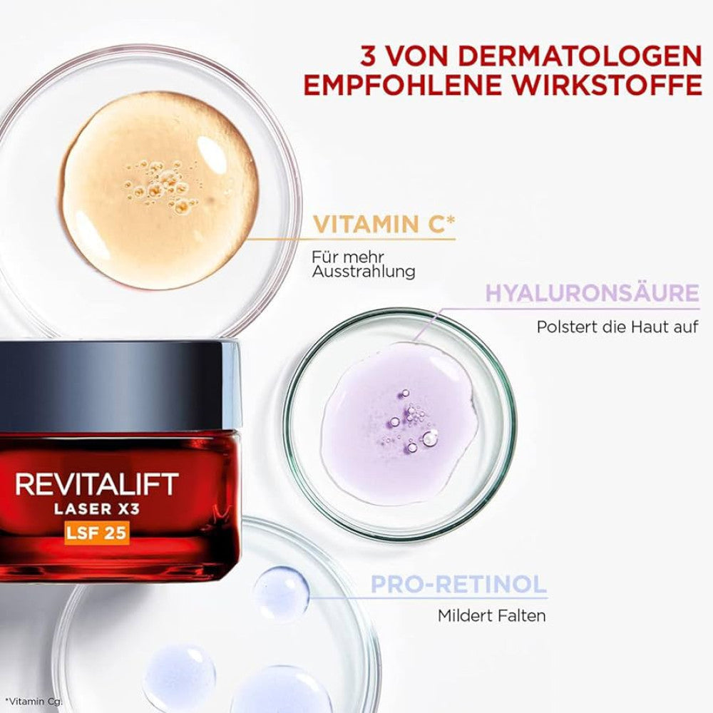 L'Oréal Paris Revitalift Laser X3 Day Cream with SPF 25