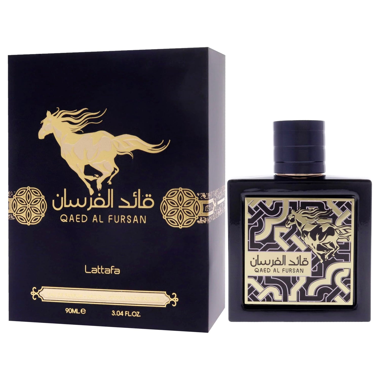 Lattafa Qaed Al Fursan للرجال أو دو بارفان (90 مل)