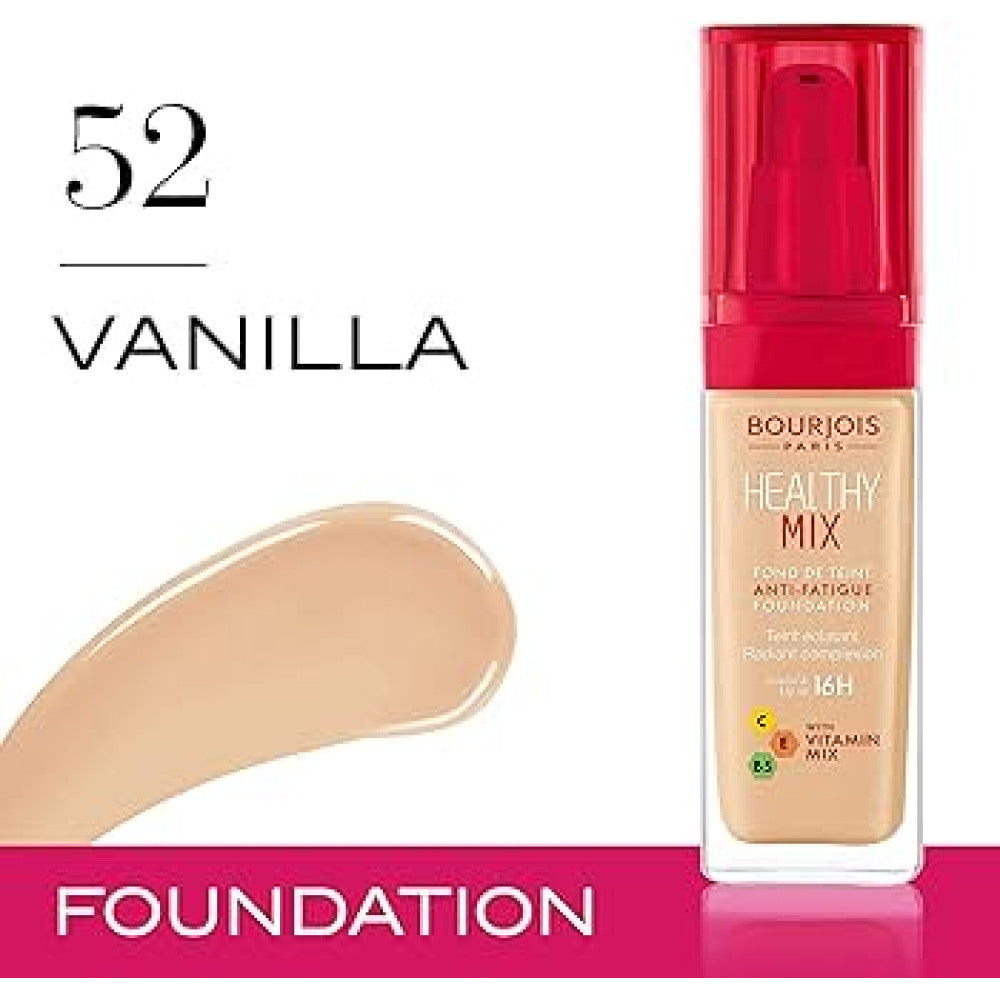 Bourjois Healthy Mix Foundation, Shade 52 Vanilla.
