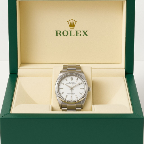 ROLEX Stainless Steel Watch - Classic Elegant Design