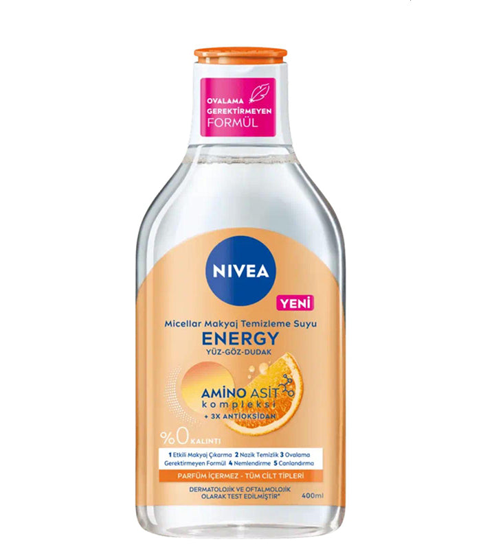NIVEA Micellar Water Energy Makeup Cleanser 400ml