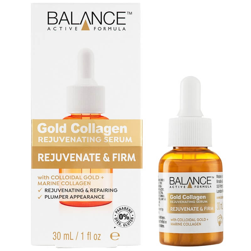 Gold and Marine Collagen Serum – Instant Radiance and Anti-Aging