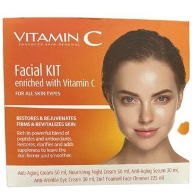 Vitamin C facial care set by