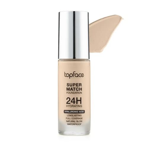 Top Face Super Match Foundation – 24-hour hydration – No. 001