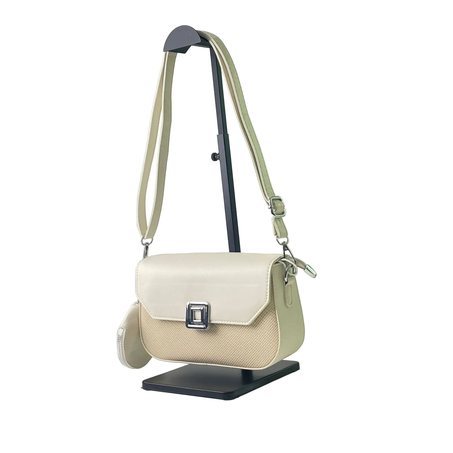 Shoulder or cross bag with small wallet