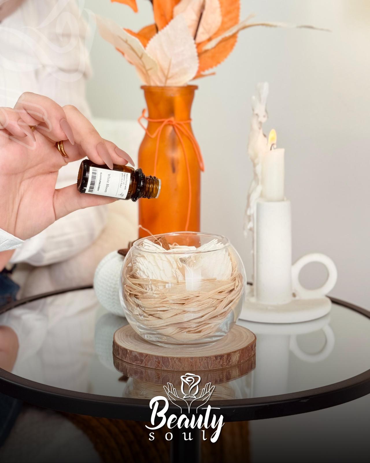 Natural Home Fragrance with Essential Oil - A Floral Scented Touch