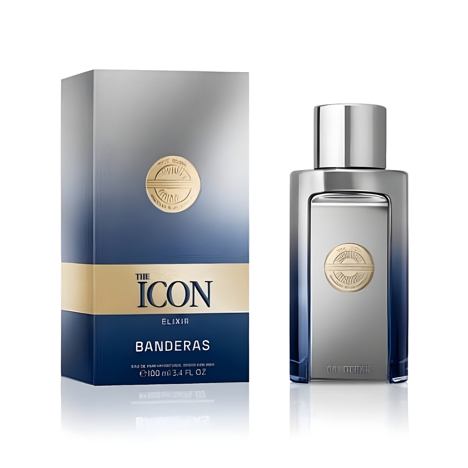 عطر أنطونيو بانديراس ذا آيكون إليكسير للرجال، بحجم 3.4 أونصة (100 مل)