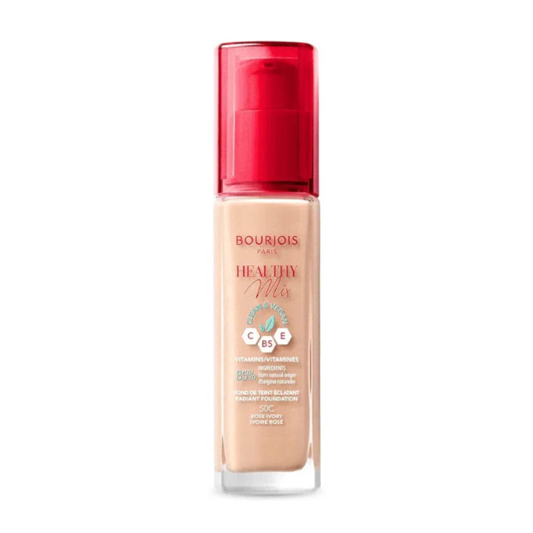 Bourjois Healthy Mix Clean Foundation, Shade Rose Ivory 50C