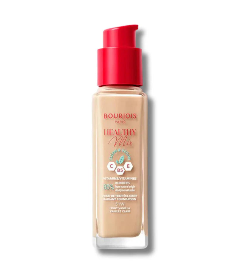 Bourjois Healthy Mix Clean Foundation – Shade 51 Light Vanilla