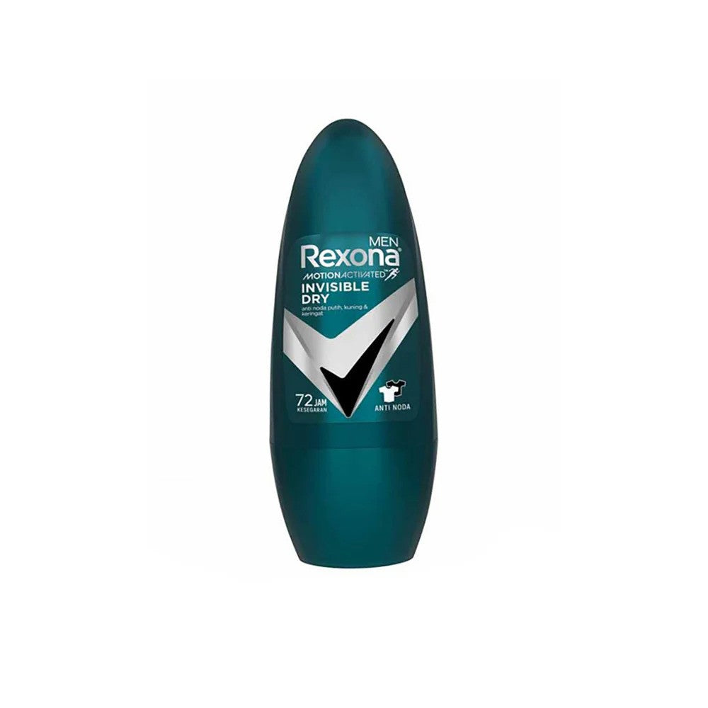 Rexona Men Invisible Dry Roll-On Antiperspirant Deodorant 45ml