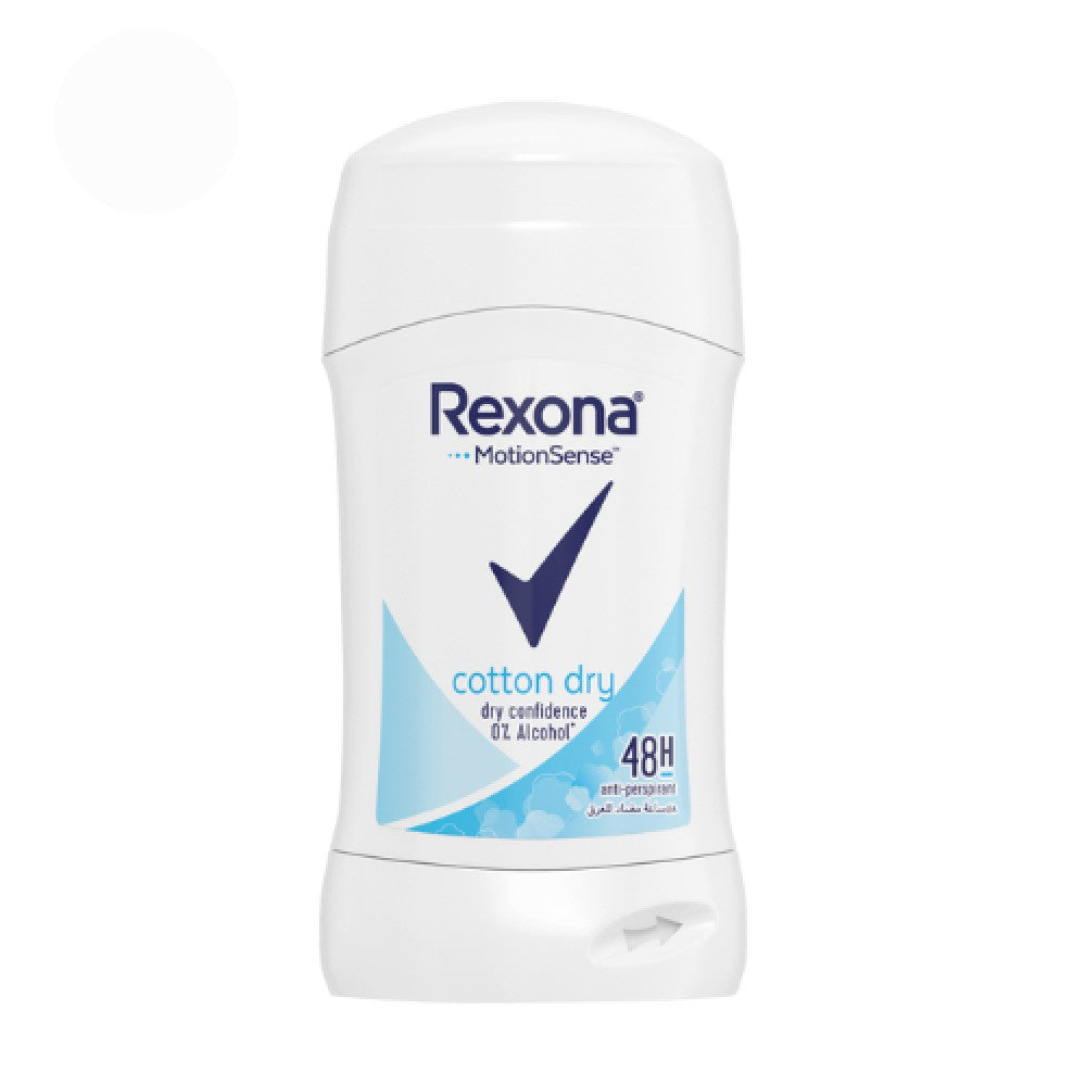 Rexona Stick Antiperspirant - Cotton Dry - 40g