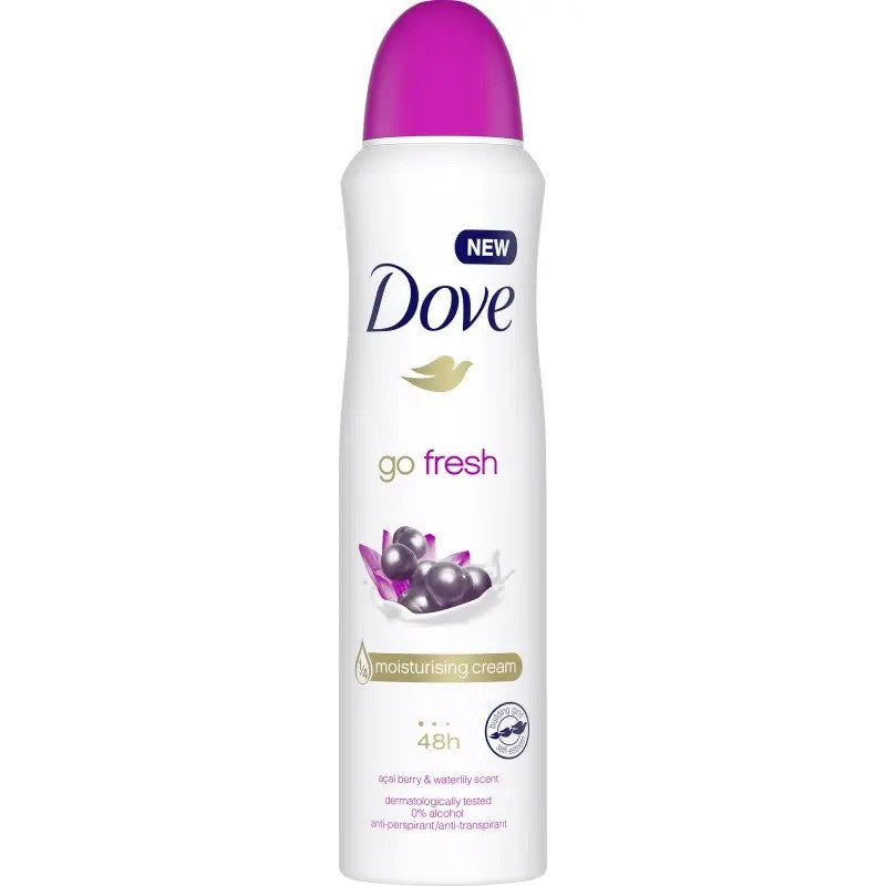Dove Deodorant Spray - Acai Berry & Water Lily - 150ml
