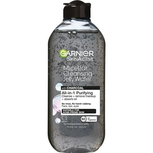 Garnier SkinActive Purifying Jelly Micellar Water with Charcoal and Salicylic Acid - 400ml