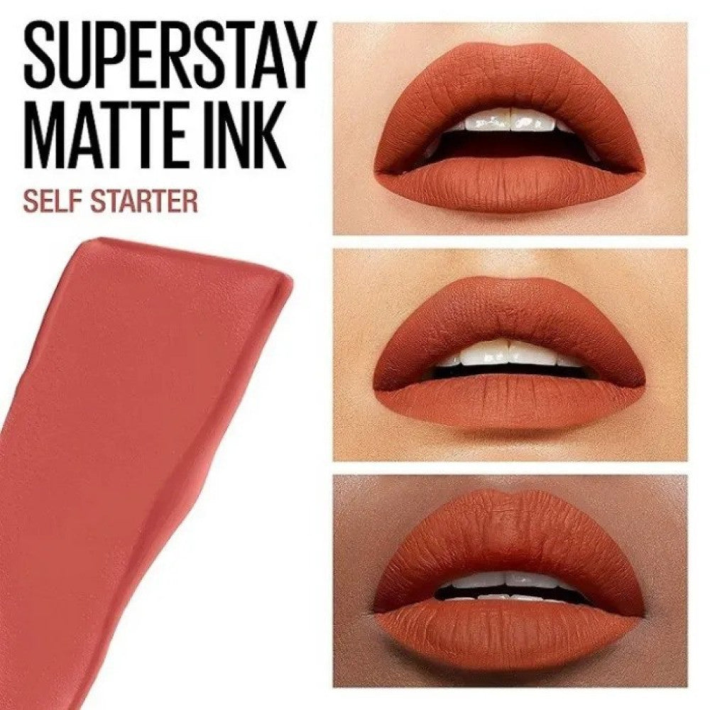 Maybelline New York SuperStay Matte Ink Liquid Lipstick - 130 Self-Starter