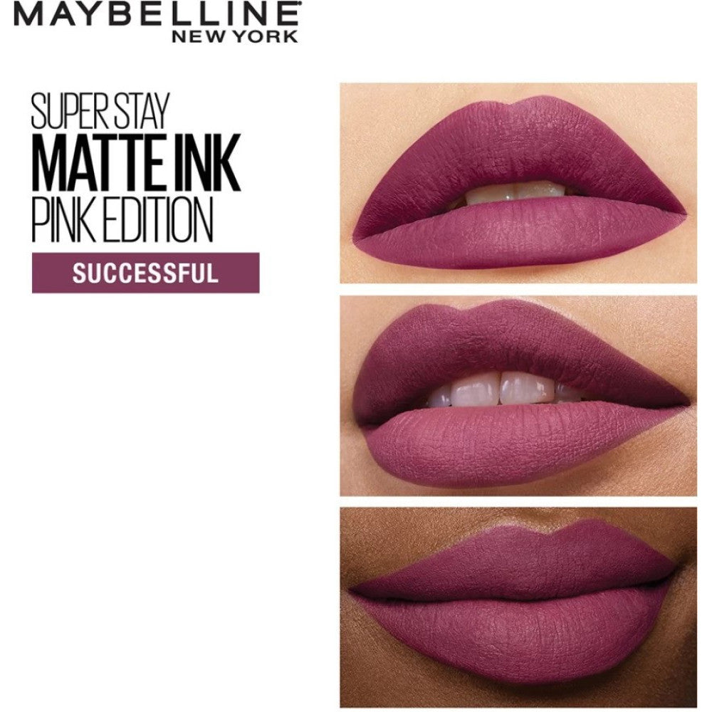 Maybelline New York SuperStay Matte Ink Liquid Lipstick - 165 Successful