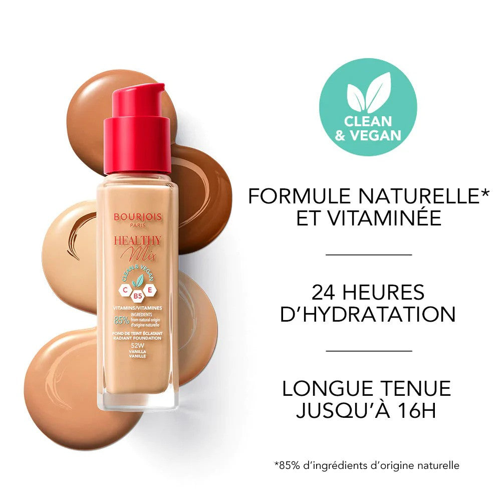 Bourjois Healthy Mix Clean Foundation – Shade 51 Light Vanilla