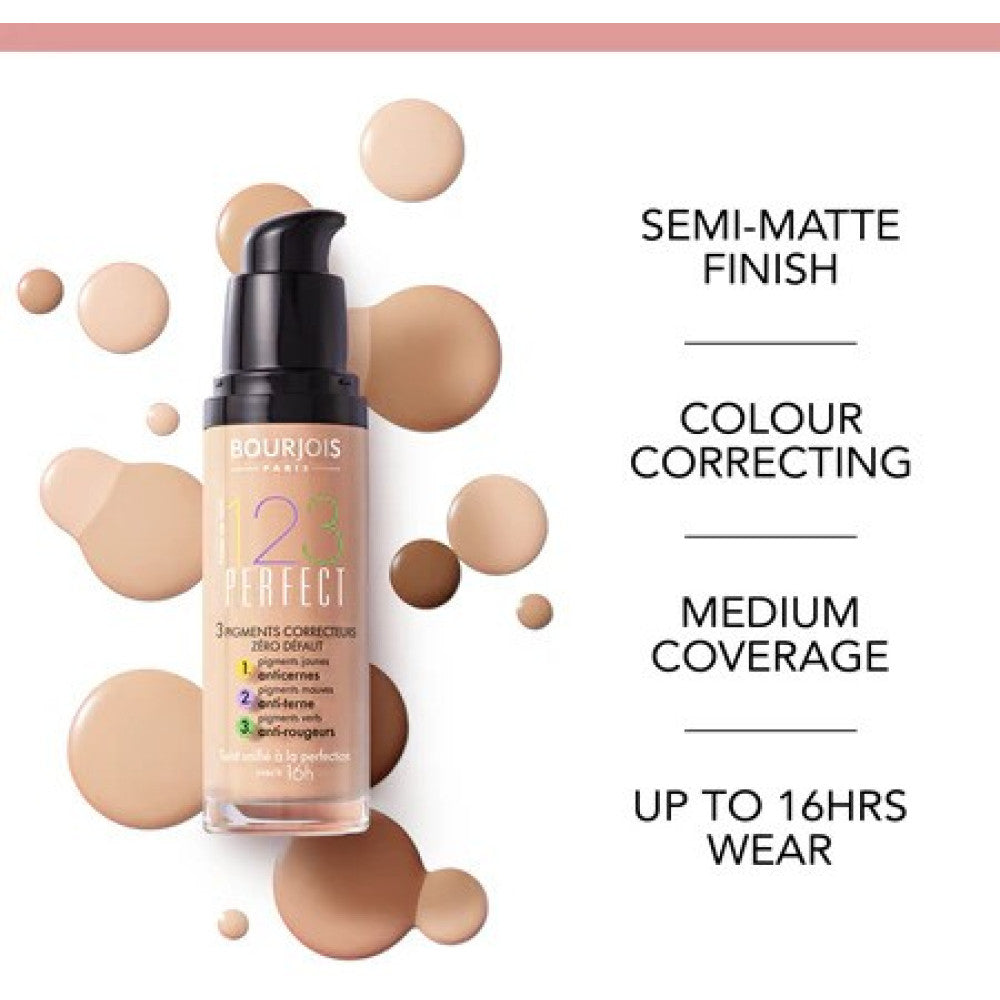 Bourjois 123 Perfect Foundation, Shade 52 Vanilla
