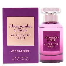 Abercrombie & Fitch Authentic Night Women 3.4 oz EDP Spray