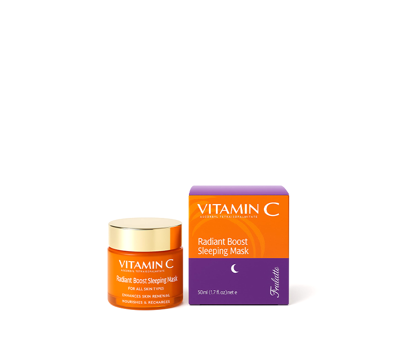 Frulatte Radiant Boost Sleeping Mask – ماسك ليلي بفيتامين C – 50ml
