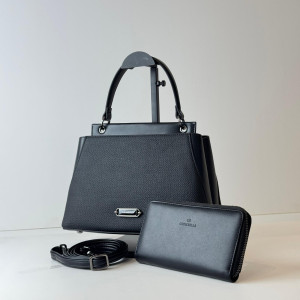 شنتة ستاتي  مع دزدان  لون اسود