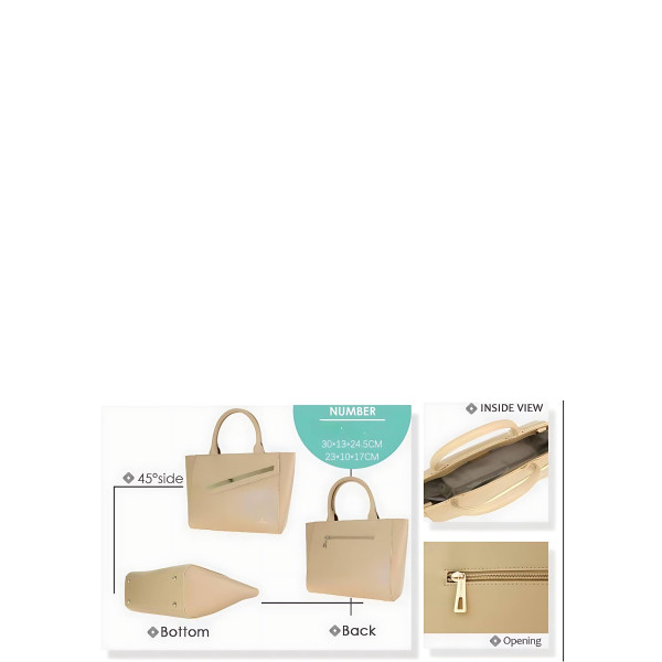  شنتة ستاتي كريس بيلا  لون أصفر 