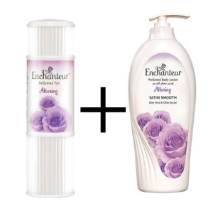 مجموعة إنشانتور ألورينج – لوشن الجسم وبودرة التلك المعطرة